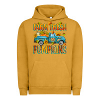 Pigment Peanut Butter farm fresh pumpkins Urban Hoodie - Zillion Design Studio