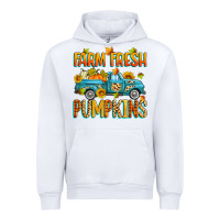 White farm fresh pumpkins Urban Hoodie - Zillion Design Studio