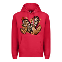Cardinal melanin hearts Premium Hoodie - Zillion Design Studio