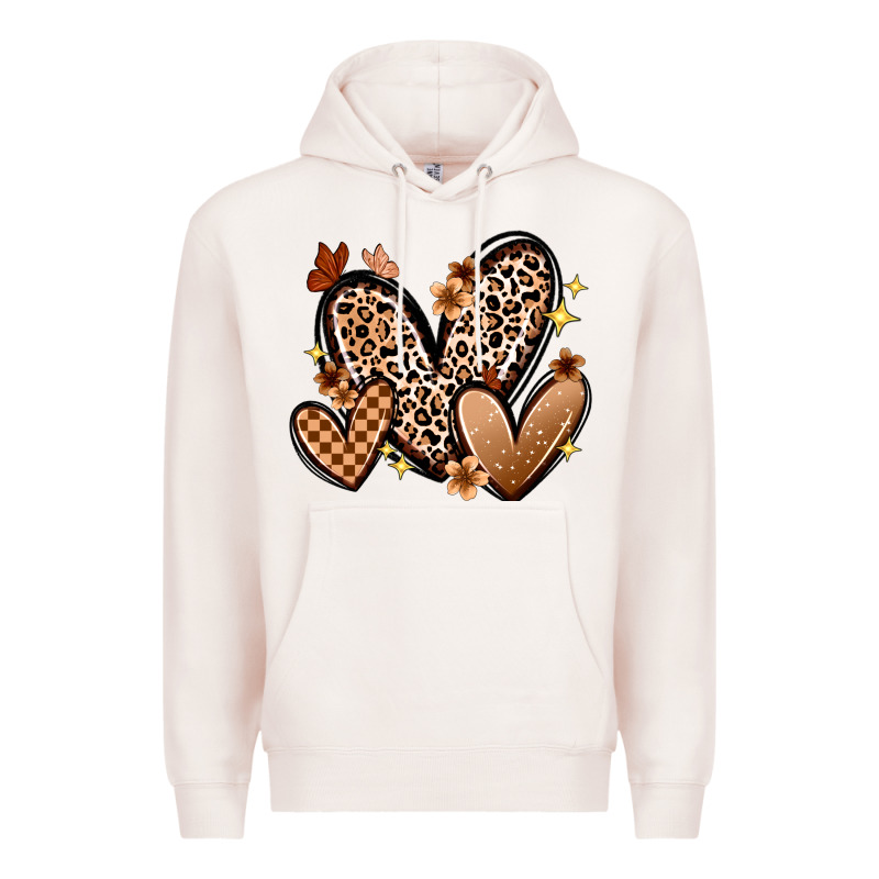 Melanin Hearts Premium Hoodie by Zillion Design Studio | Teevron