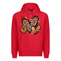 Red melanin hearts Premium Hoodie - Zillion Design Studio
