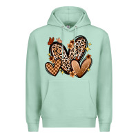 Seafoam melanin hearts Premium Hoodie - Zillion Design Studio