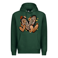 Sports Green melanin hearts Premium Hoodie - Zillion Design Studio