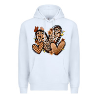 White melanin hearts Premium Hoodie - Zillion Design Studio