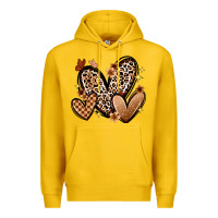 Lemon melanin hearts Premium Hoodie - Zillion Design Studio
