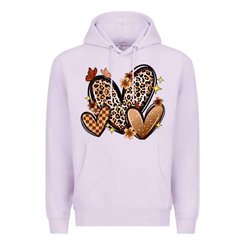 Melanin Hearts Premium Hoodie by Zillion Design Studio | Teevron