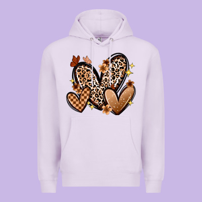 Melanin Hearts Premium Hoodie Designed By Zillion Design Studio