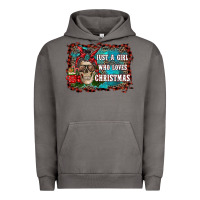 Pigment Tornado just a girl who loves christmas Urban Hoodie - RanaPortraitStore