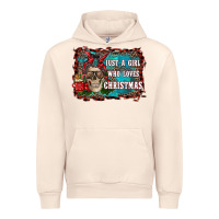 Sandshell just a girl who loves christmas Urban Hoodie - RanaPortraitStore