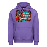 Tulip just a girl who loves christmas Urban Hoodie - RanaPortraitStore