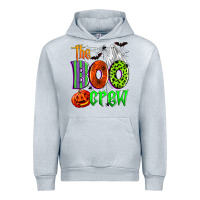 Heather Grey the boo crew Urban Hoodie - Zillion Design Studio
