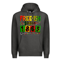 Charcoal Heather free ish since 1865 Premium Hoodie - Zillion Design Studio