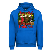 Cobalt just a girl who loves christmas Urban Hoodie - RanaPortraitStore