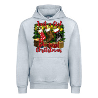 Heather Grey just a girl who loves christmas Urban Hoodie - RanaPortraitStore