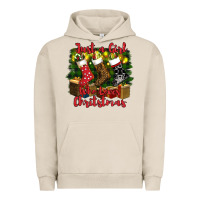 Pigment French Oak just a girl who loves christmas Urban Hoodie - RanaPortraitStore