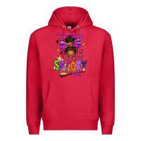 Cardinal Thick Thighs Spooky Vibes Premium Hoodie - texasbilliewilder