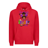 Red Thick Thighs Spooky Vibes Premium Hoodie - texasbilliewilder