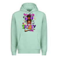 Seafoam Thick Thighs Spooky Vibes Premium Hoodie - texasbilliewilder