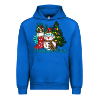 Cobalt christmas vibes Urban Hoodie - RanaPortraitStore