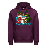 Mauve Wine christmas vibes Urban Hoodie - RanaPortraitStore