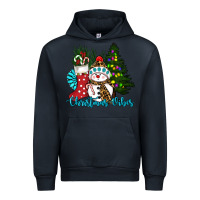 Navy christmas vibes Urban Hoodie - RanaPortraitStore