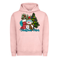 Pigment Salmon christmas vibes Urban Hoodie - RanaPortraitStore