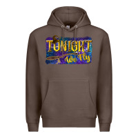 Coffee Tonight We Fly Premium Hoodie - texasbilliewilder