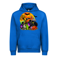 Cobalt halloween monster truck Urban Hoodie - Zillion Design Studio