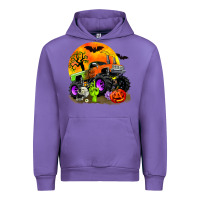 Halloween Monster Truck Urban Hoodie | Teevron