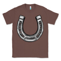 Chestnut horseshoe Classic Tee - BarkalooDesign