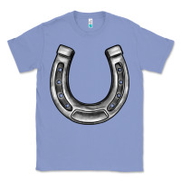 Colony Blue horseshoe Classic Tee - BarkalooDesign