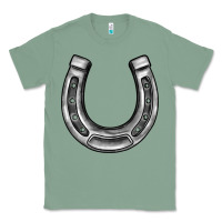 Sage horseshoe Classic Tee - BarkalooDesign
