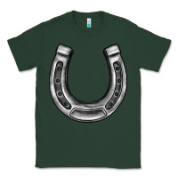 Sports Green horseshoe Classic Tee - BarkalooDesign