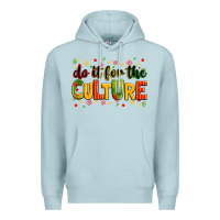 Blue Mist do it for the culture Premium Hoodie - Zillion Design Studio