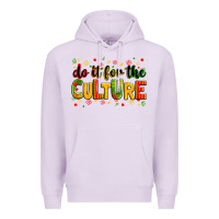 Lilac do it for the culture Premium Hoodie - Zillion Design Studio
