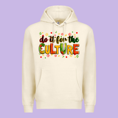 Do It For The Culture Premium Hoodie Designed By Zillion Design Studio