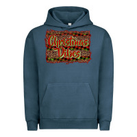Pigment Midnight Navy Christmas vibes Urban Hoodie - RanaPortraitStore