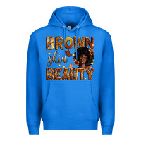 True Royal brown skin beauty Premium Hoodie - Zillion Design Studio