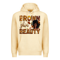 Pina Colada brown skin beauty Premium Hoodie - Zillion Design Studio