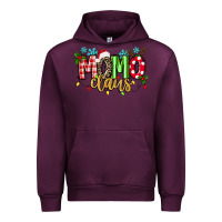 Mauve Wine Momo Claus Urban Hoodie - texasbilliewilder