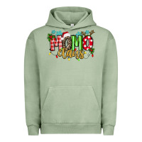 Pigment Oil Green Momo Claus Urban Hoodie - texasbilliewilder