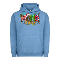 Pigment Pebble Blue Momo Claus Urban Hoodie - texasbilliewilder