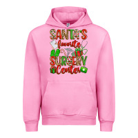 Fuchsia Pink Santa's Favorite Surgery Center png sublimation de Urban Hoodie - texasbilliewilder