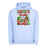 Pigment Grape Ice Santa's Favorite Surgery Center png sublimation de Urban Hoodie - texasbilliewilder