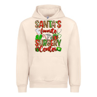 Sandshell Santa's Favorite Surgery Center png sublimation de Urban Hoodie - texasbilliewilder