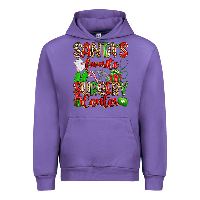 Santa's Favorite Surgery Center Png Sublimation De Urban Hoodie by texasbilliewilder | Teevron