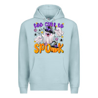 Blue Mist Too Cute To Spook Premium Hoodie - texasbilliewilder