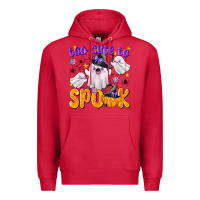 Cardinal Too Cute To Spook Premium Hoodie - texasbilliewilder