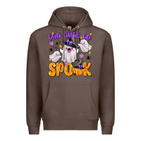 Coffee Too Cute To Spook Premium Hoodie - texasbilliewilder