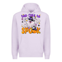 Lilac Too Cute To Spook Premium Hoodie - texasbilliewilder